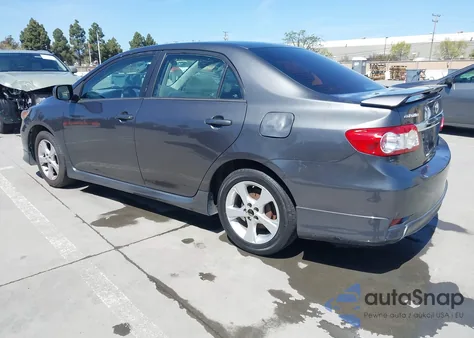 2013 Toyota Corolla S из США, поврежденный, VIN 2T1BU4EE6DC006700